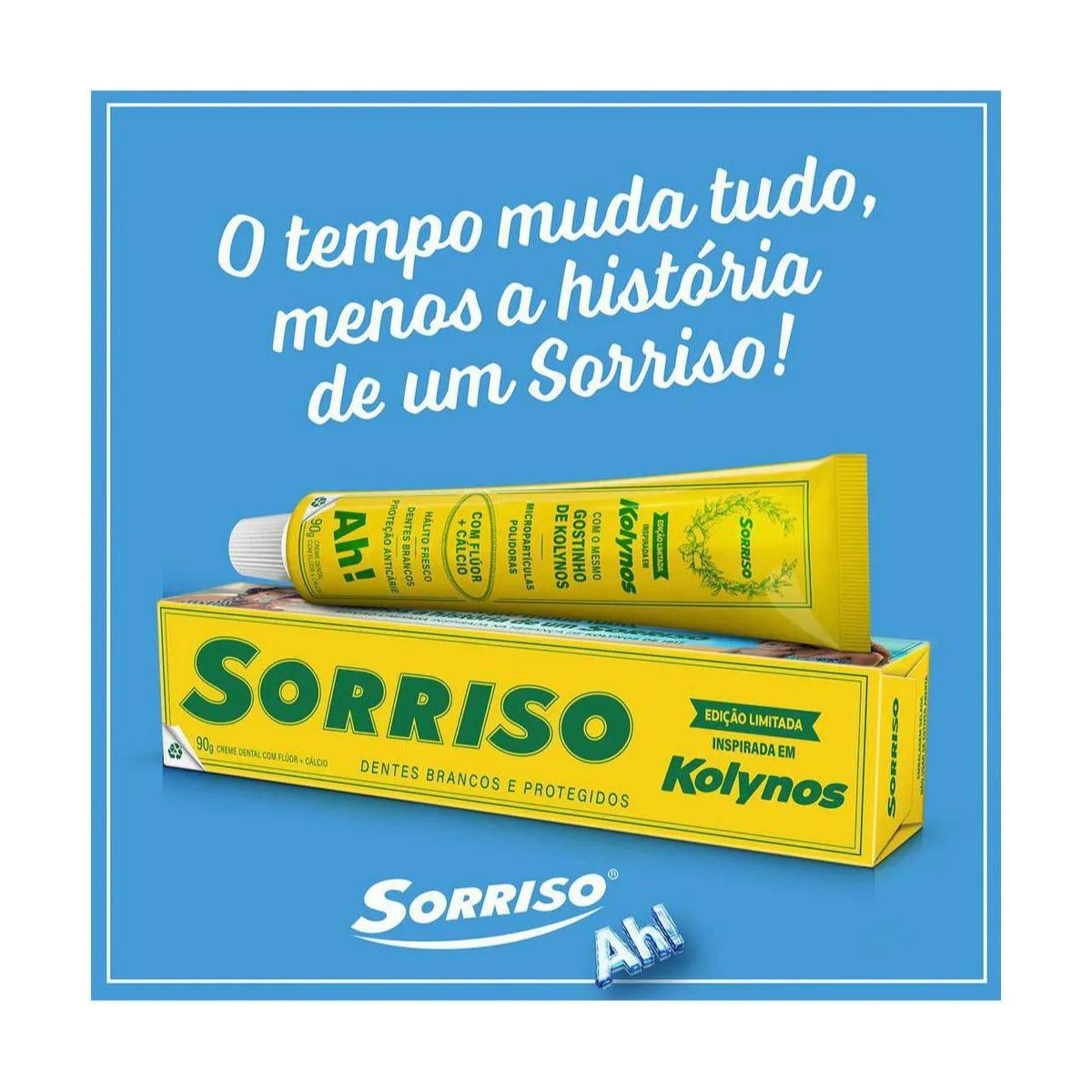 Creme Dental Sorriso Kolynos Edição Limitada 90g - 5