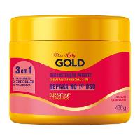 Creme de Tratamento Multifuncional 3 em 1 Niely Gold Reconstrução Potente 430ml - 1