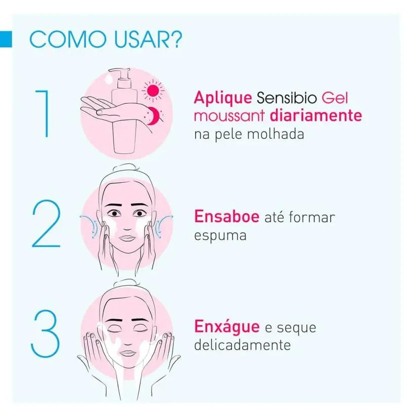 Bioderma Gel de Limpeza Sensibio Gel Moussant 500ml - 2