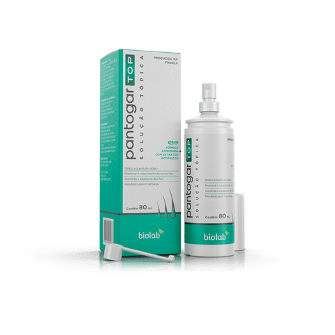 LOÇÃO ANTIQUEDA DE CABELO PANTOGAR TOP 80ML - 2