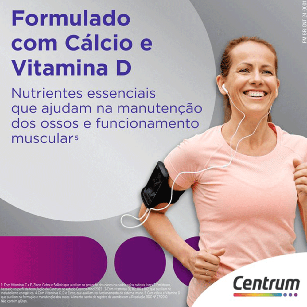 Suplemento Alimentar Centrum Mulher 50+ Select 30 Comprimidos - 3