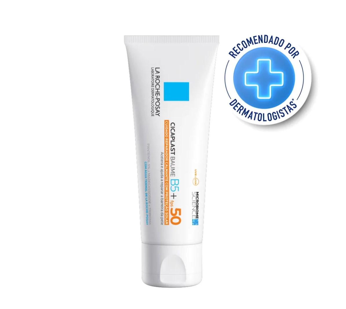 Creme Reparador Calmante com Proteção Solar Cicaplast Baume B5 FPS 50 40ml - 2