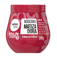 Máscara Matizadora Salon Line Vermelho Cereja 300g - 1