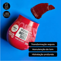 Máscara Matizadora Salon Line Vermelho Cereja 300g - 4