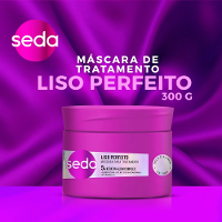 Máscara para Tratamento Seda Liso Perfeito 300g - 4