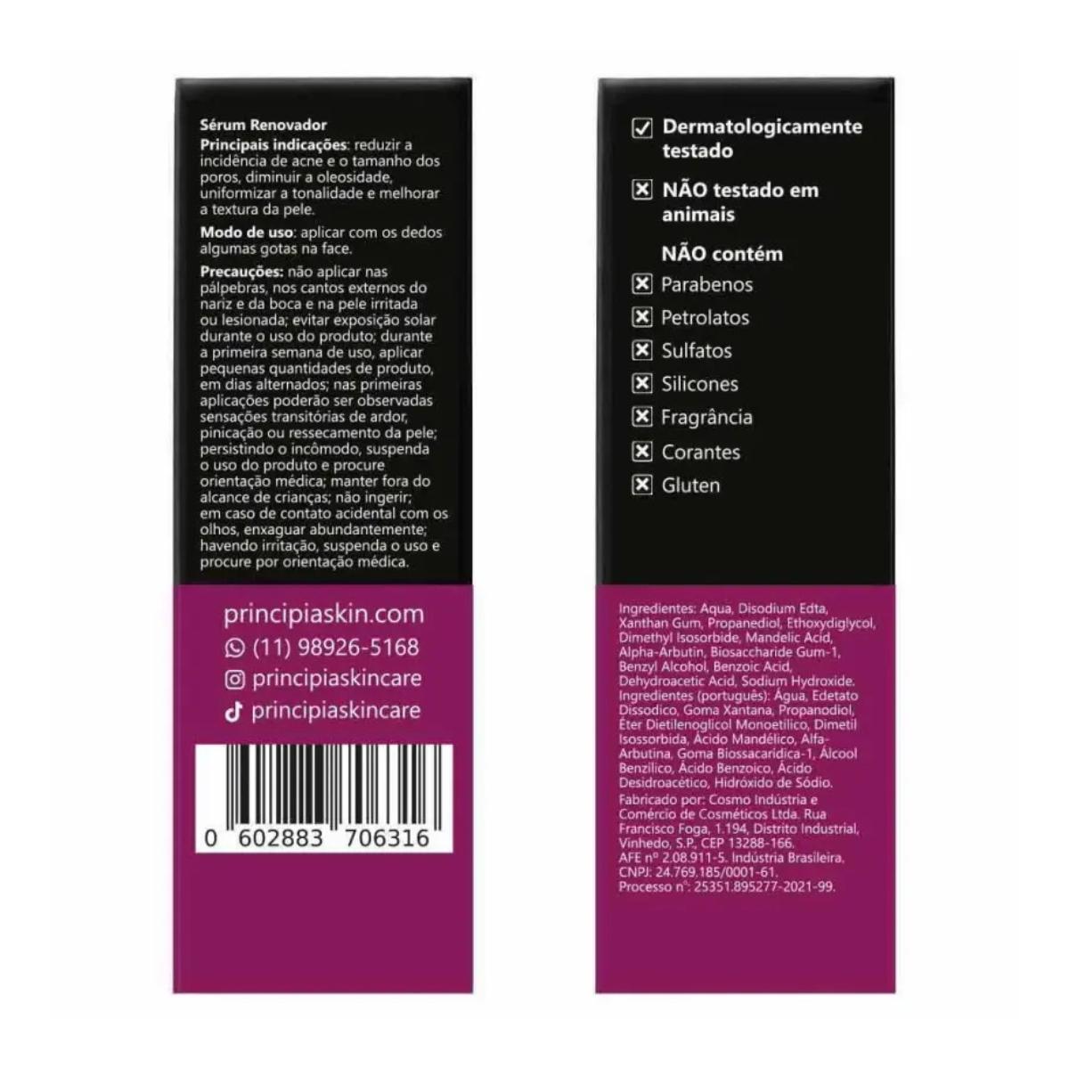 Sérum Facial 10 Ácido Mandélico Principia - AM-10 30ml - 3