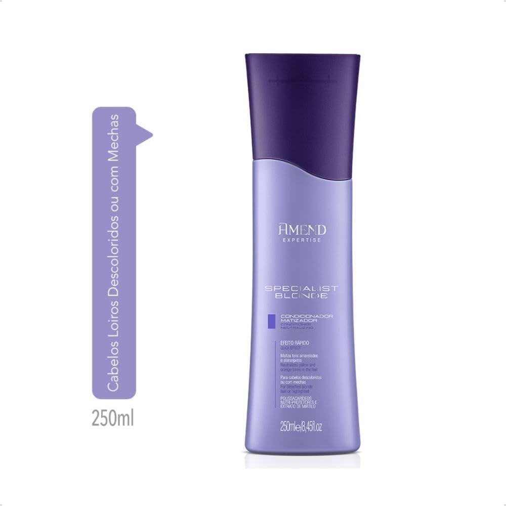 Condicionador Matizador Specialist Blonde Amend 250ml - 3