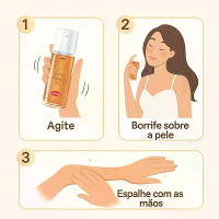 Body Splash Carmed Luz do Sol Glow - 200ml - 2