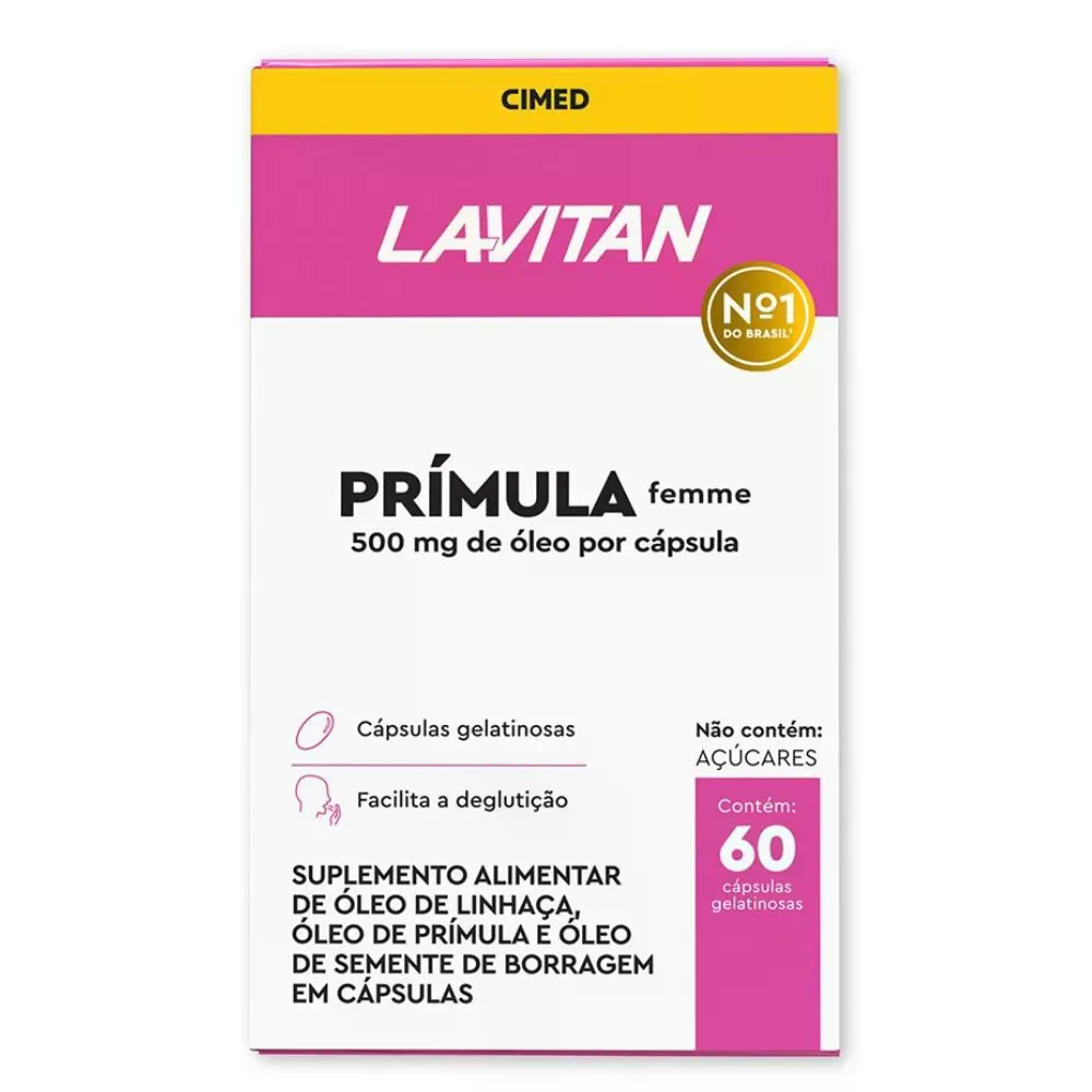 Lavitan Prímula Femme C/60 Cápsula - 1