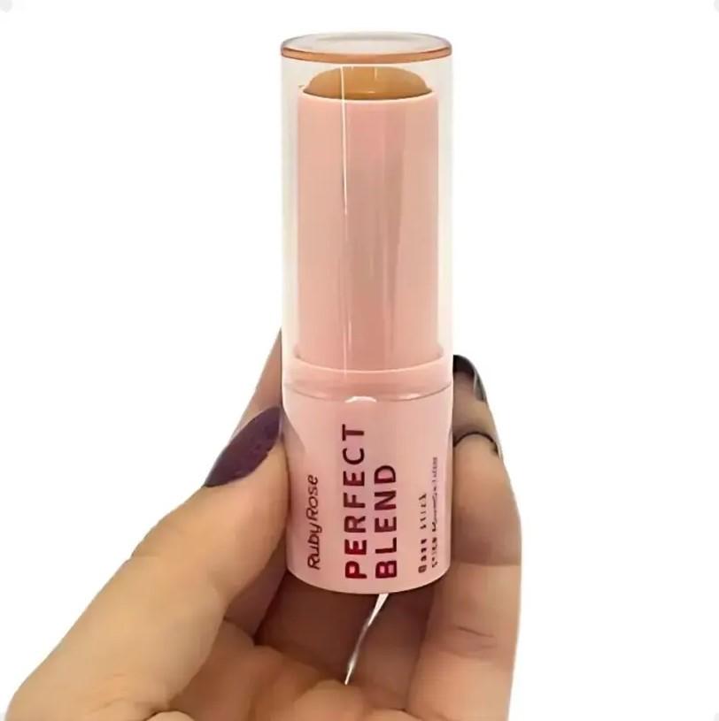 Base Stick Ruby Rose FS70 Perfect Blend – HB-M300 - Bastão Alta Cobertura - 3