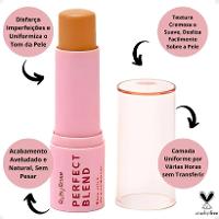 Base Stick Ruby Rose FS70 Perfect Blend – HB-M300 - Bastão Alta Cobertura - 5