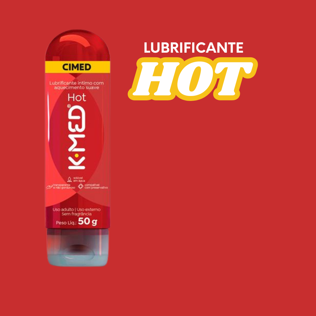 Gel Lubrificante Íntimo K-Med Hot 50g - 3