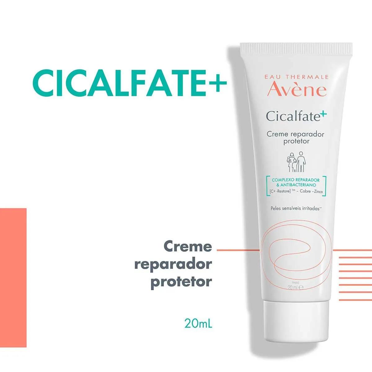 Creme Reparador Avène Cicalfate+ 20ml - 3