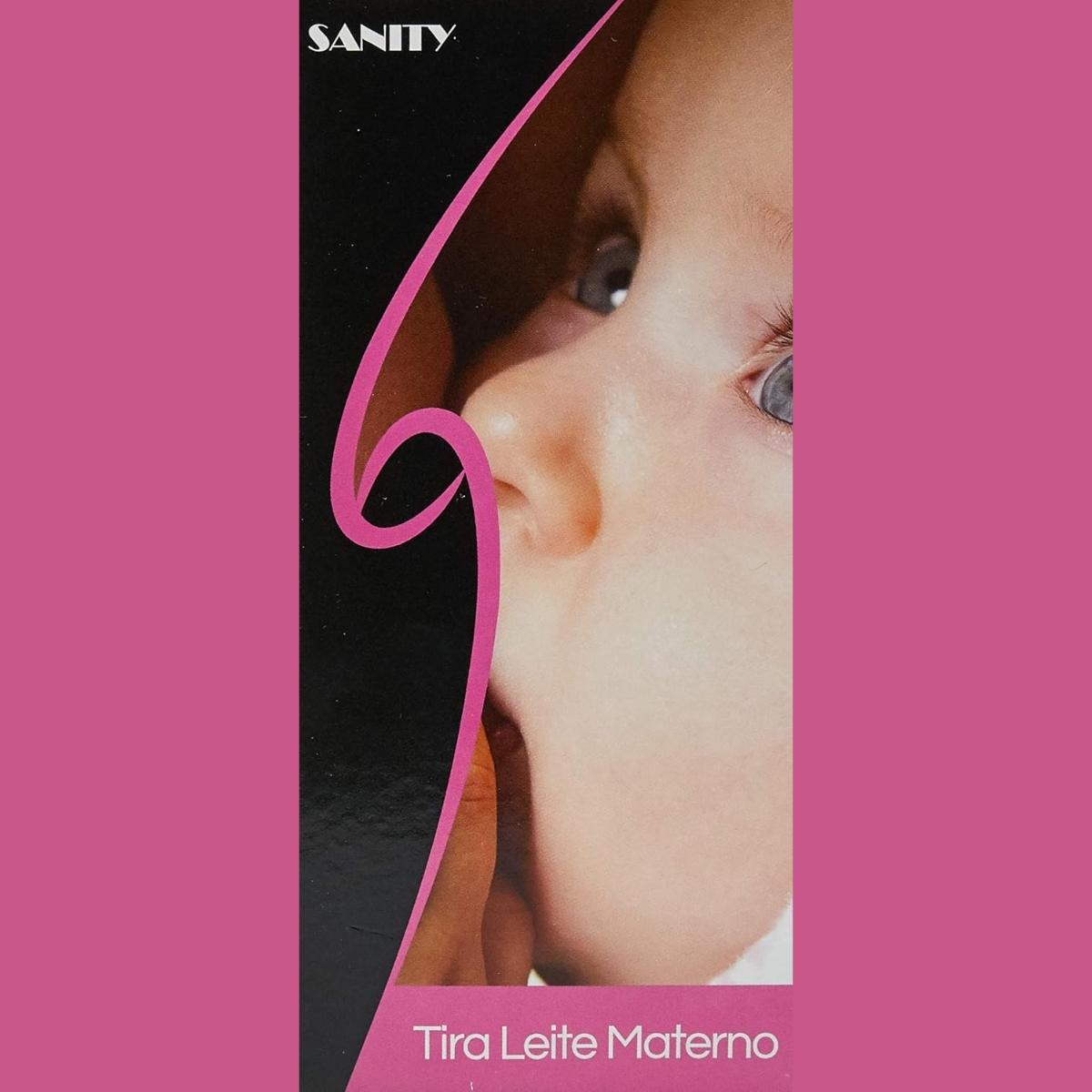 Bomba Tira Leite Materno Tradicional - Sanity - 4