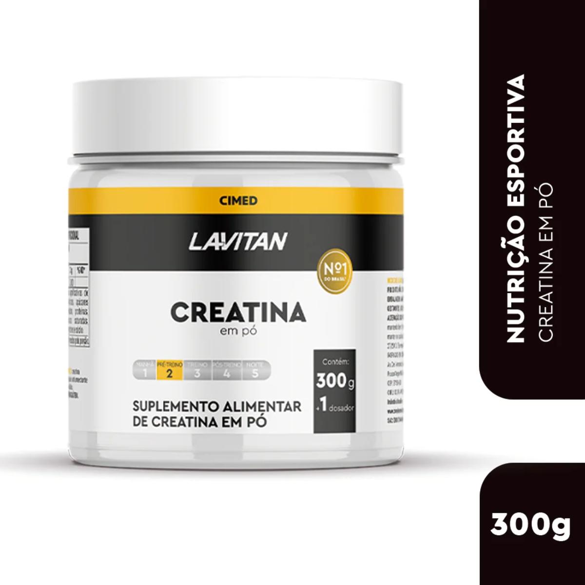 Suplemento Alimentar Creatina em Pó Lavitan 300g - 2