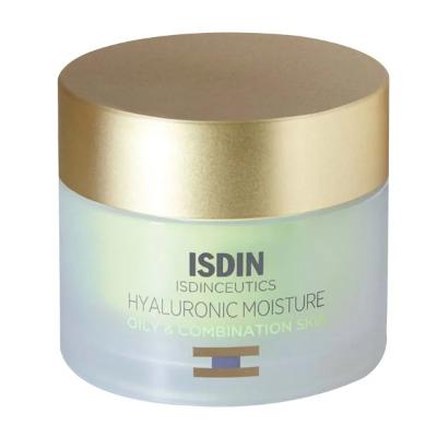 Creme Facial Anti-Idade Isdin Hyaluronic Moisture Pele Mista e Oleosa 50g