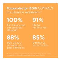 Protetor Solar Facial Isdin Compact FPS 50+ Areia Pó Compacto 10g