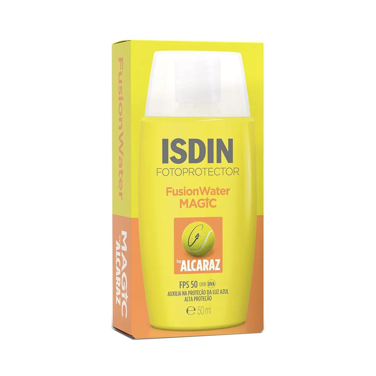 Protetor Solar Facial Isdin Fusion Water Magic by Alcaraz FPS 50 - 50ml - 1