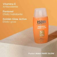 Protetor Solar Facial Isdin Fusion Water Magic Glow FPS 30 - 50ml - 3