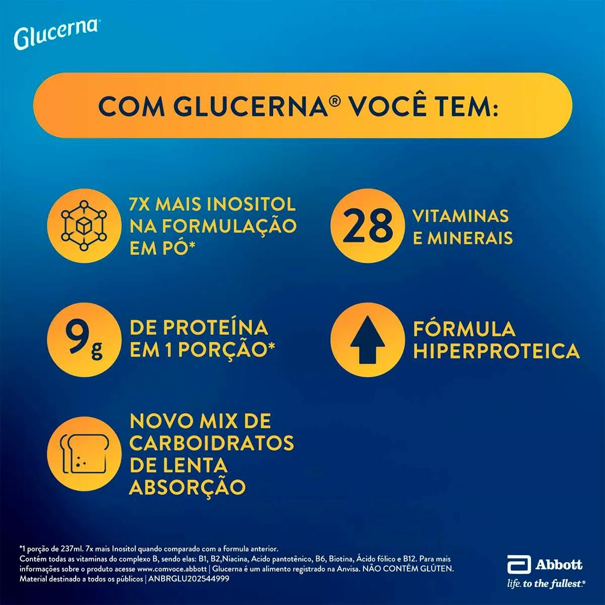 Suplemento Alimentar Glucerna Baunilha - 400g - 3
