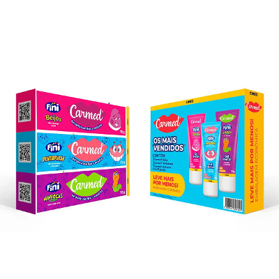 KIT CARMED ORAL CARE GEL DENTAL 3BG SAB