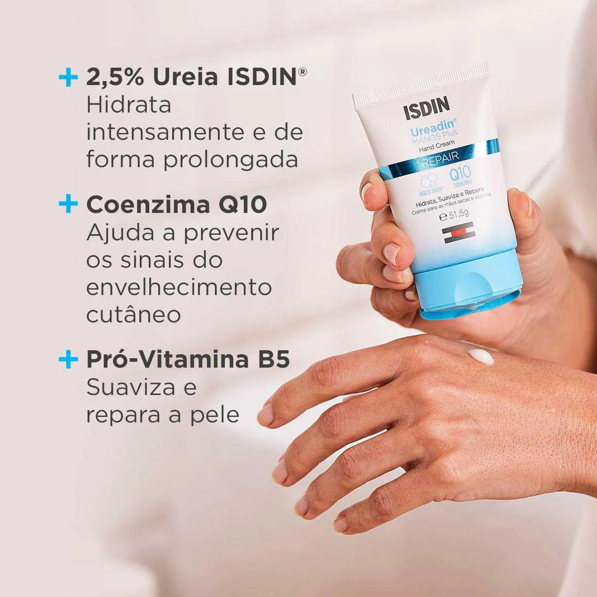 CREME HIDRATANTE PARA MÃOS ISDIN UREADIN MANOS PLUS 51,5G - 2