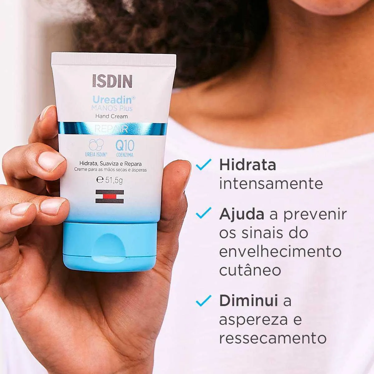 CREME HIDRATANTE PARA MÃOS ISDIN UREADIN MANOS PLUS 51,5G - 4