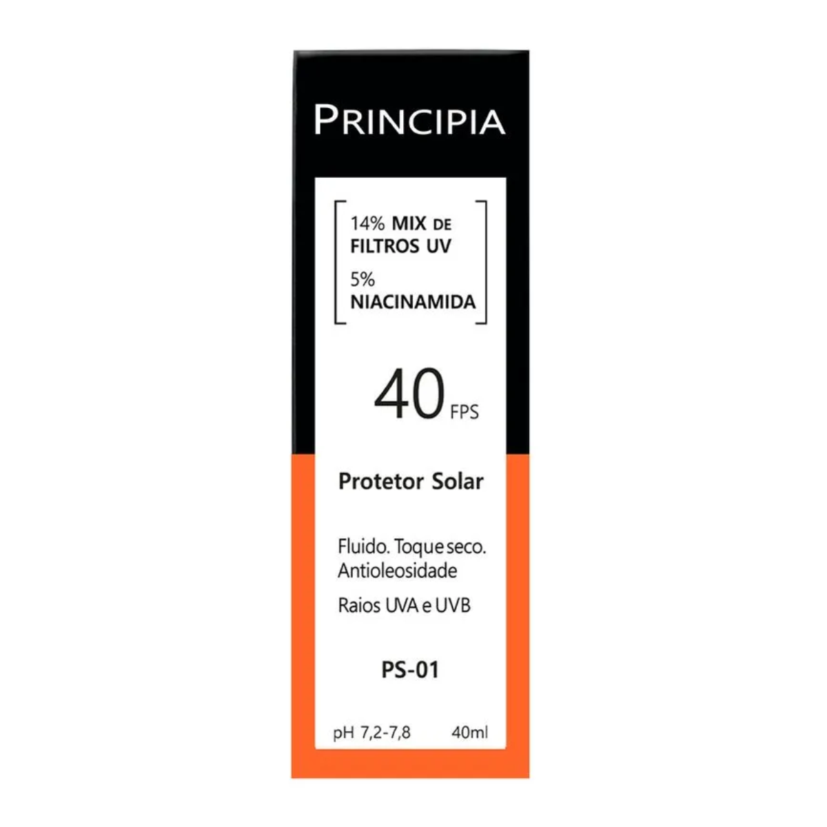 Protetor Solar Facial Principia PS-01 FPS 40 - 40ml - 3