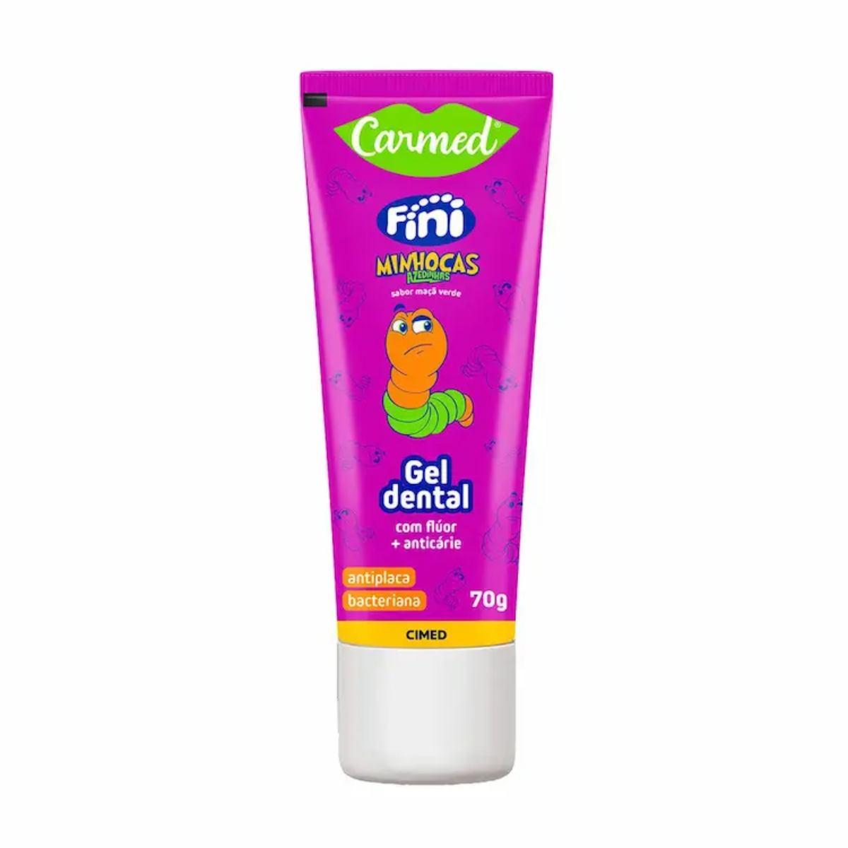 Gel Dental Carmed Fini Minhocas Azedinhas 70 g - 2
