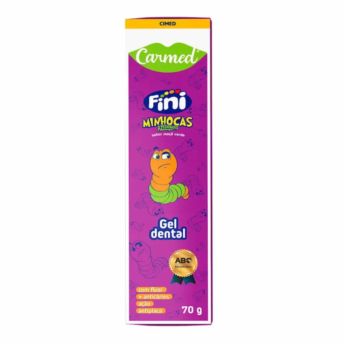 Gel Dental Carmed Fini Minhocas Azedinhas 70 g - 3