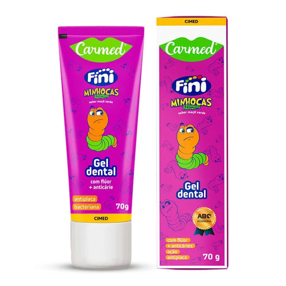 Gel Dental Carmed Fini Minhocas Azedinhas 70 g - 4