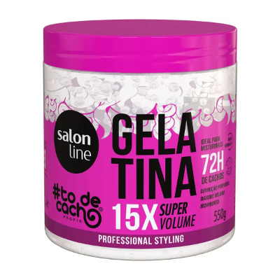Gelatina Capilar Salon Line #todecacho Super Volume - 550g