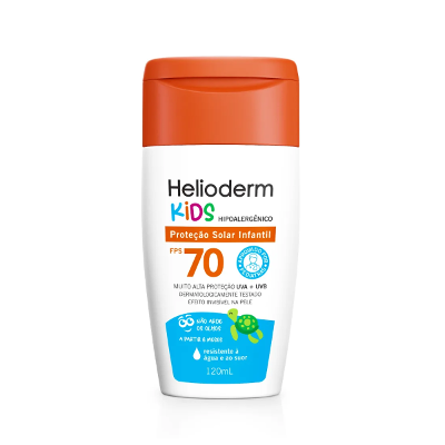 Protetor Solar Infantil Helioderm Kids FPS 70 - 120g