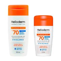 Kit Protetor Solar Helioderm FPS 70 120ml + Suncare FPS 70 200ml - 2
