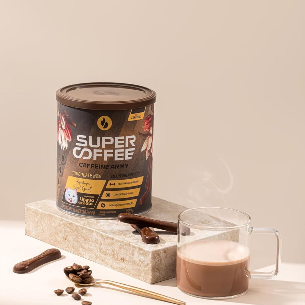 Supercoffee 3.0 Lingua de Gato - 220g - 2