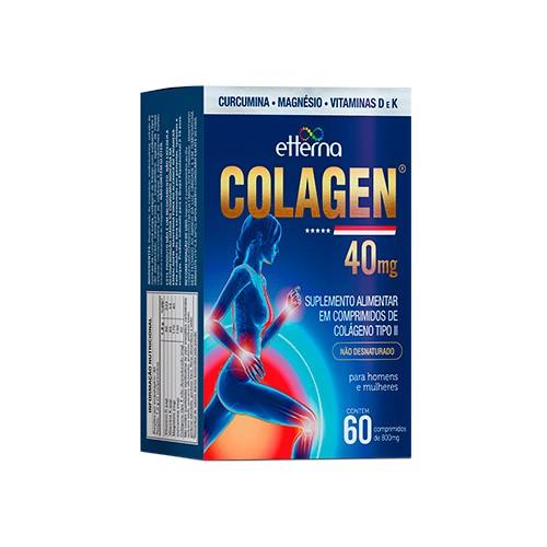 Etterna Colágeno Tipo II Cúrcuma+Magnésio c/60CPR - 4