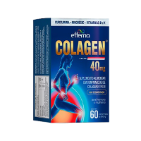 Etterna Colágeno Tipo II Cúrcuma+Magnésio c/60CPR - 1