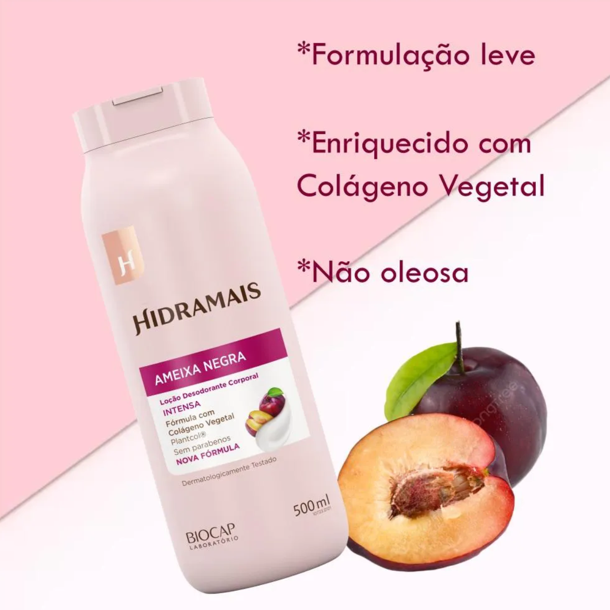 Loção Corporal Ameixa Negra 500ml - Hidramais - 2