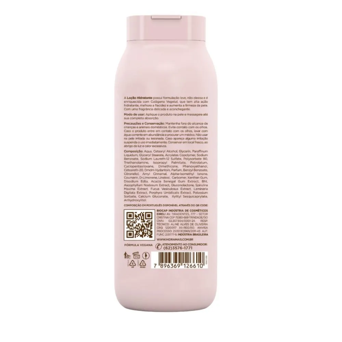 Loção Corporal Perfume de Bebê 500ml - Hidramais - 3