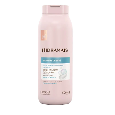 Loção Corporal Perfume de Bebê 500ml - Hidramais