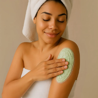 Esfoliante Corporal Merengue Hidramais Pistache 350g