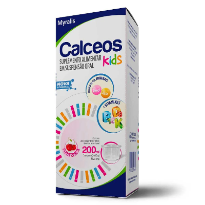 Polivitamínico Calceos Kids Cereja 200ml