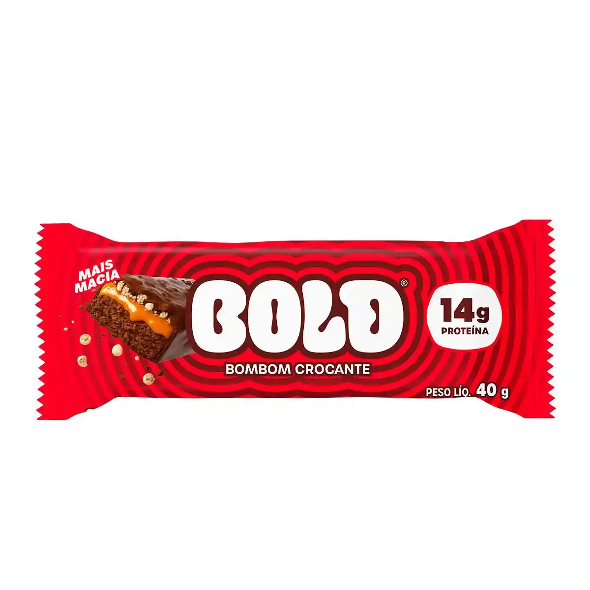 Barra de Proteína Bold Bombom Crocante 40 g - 4