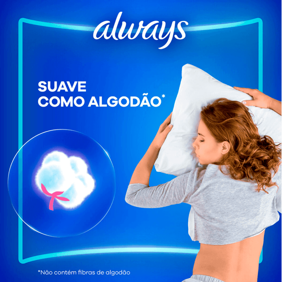 Absorvente Always Noites Tranquilas Suave XG 8 Unidades - 3