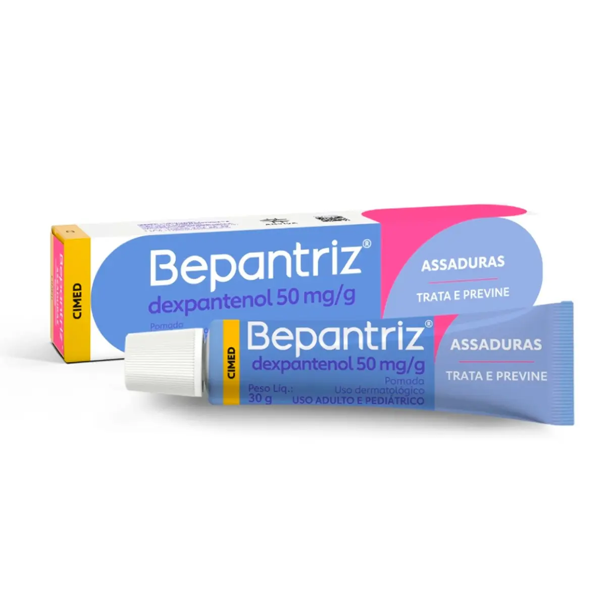 Kit Pomada para Assaduras Bepantriz 3 unidades com 30g cada - 2