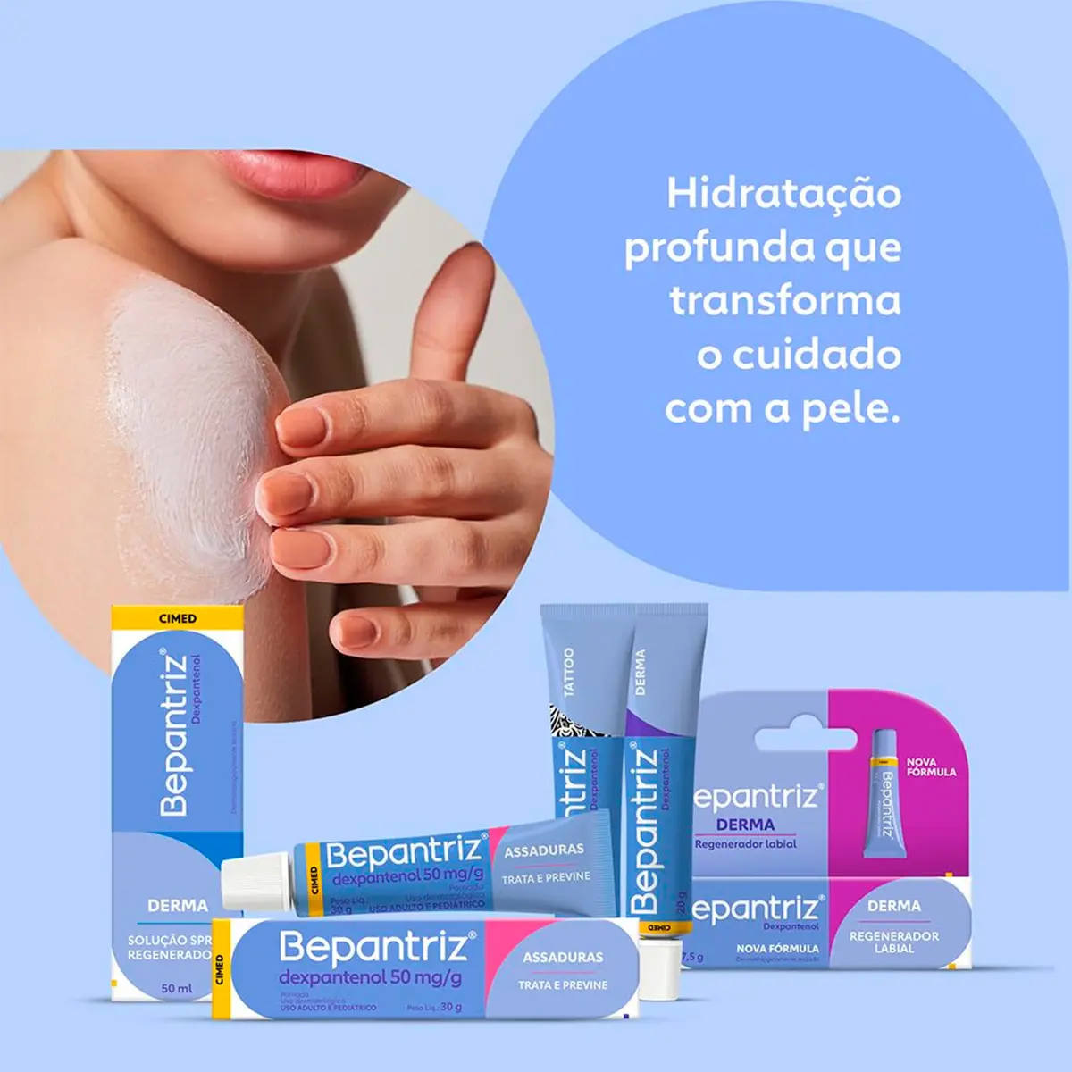 Kit Pomada para Assaduras Bepantriz 3 unidades com 30g cada - 5