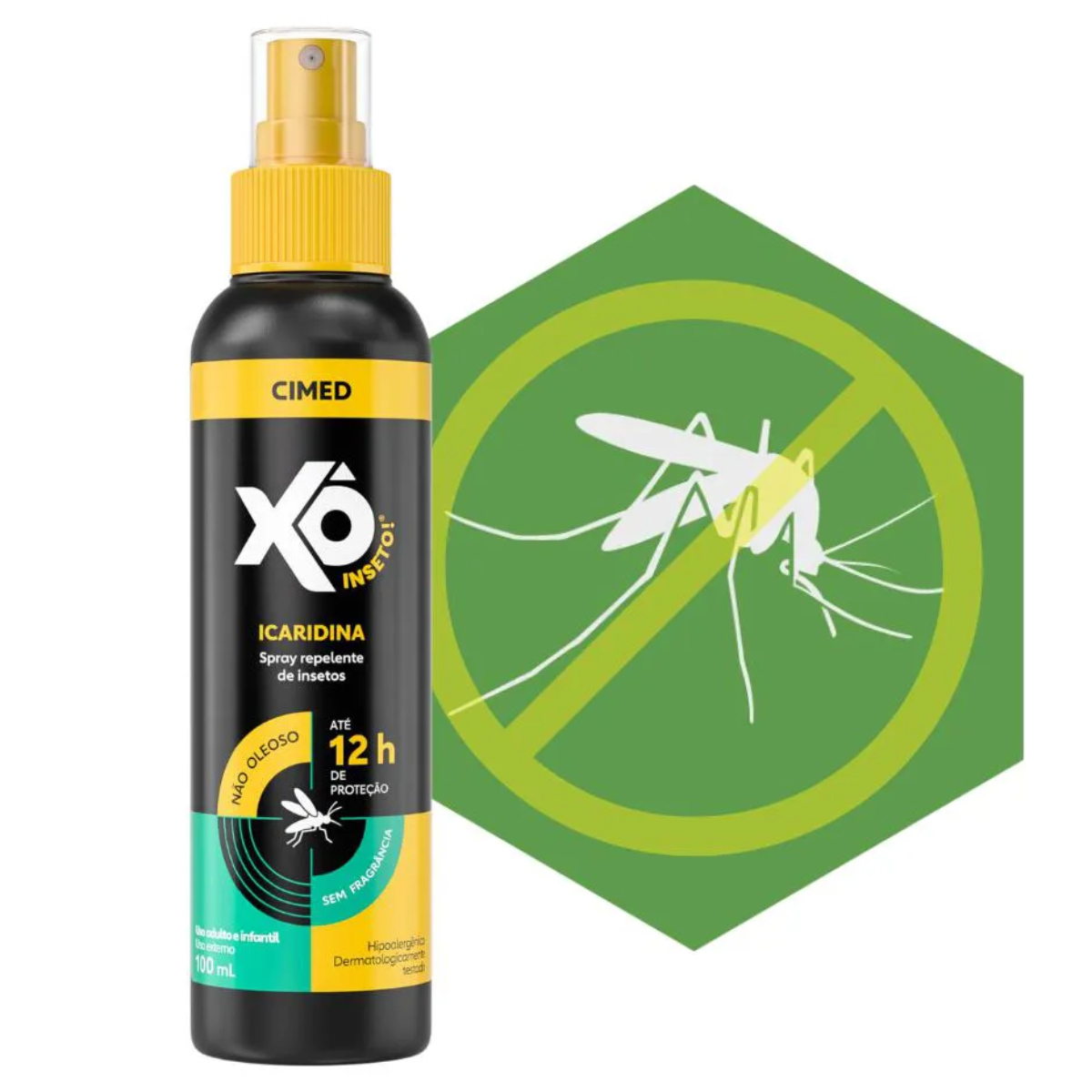 Repelente Xô Inseto Icaridina Spray 100ml - 3