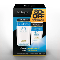 Kit Protetor Solar Neutrogena Sun Fresh FPS 50 200ml + 120ml - 4