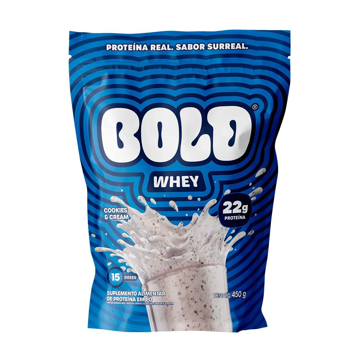 Whey Protein Bold Cookies & Cream 450g - 1