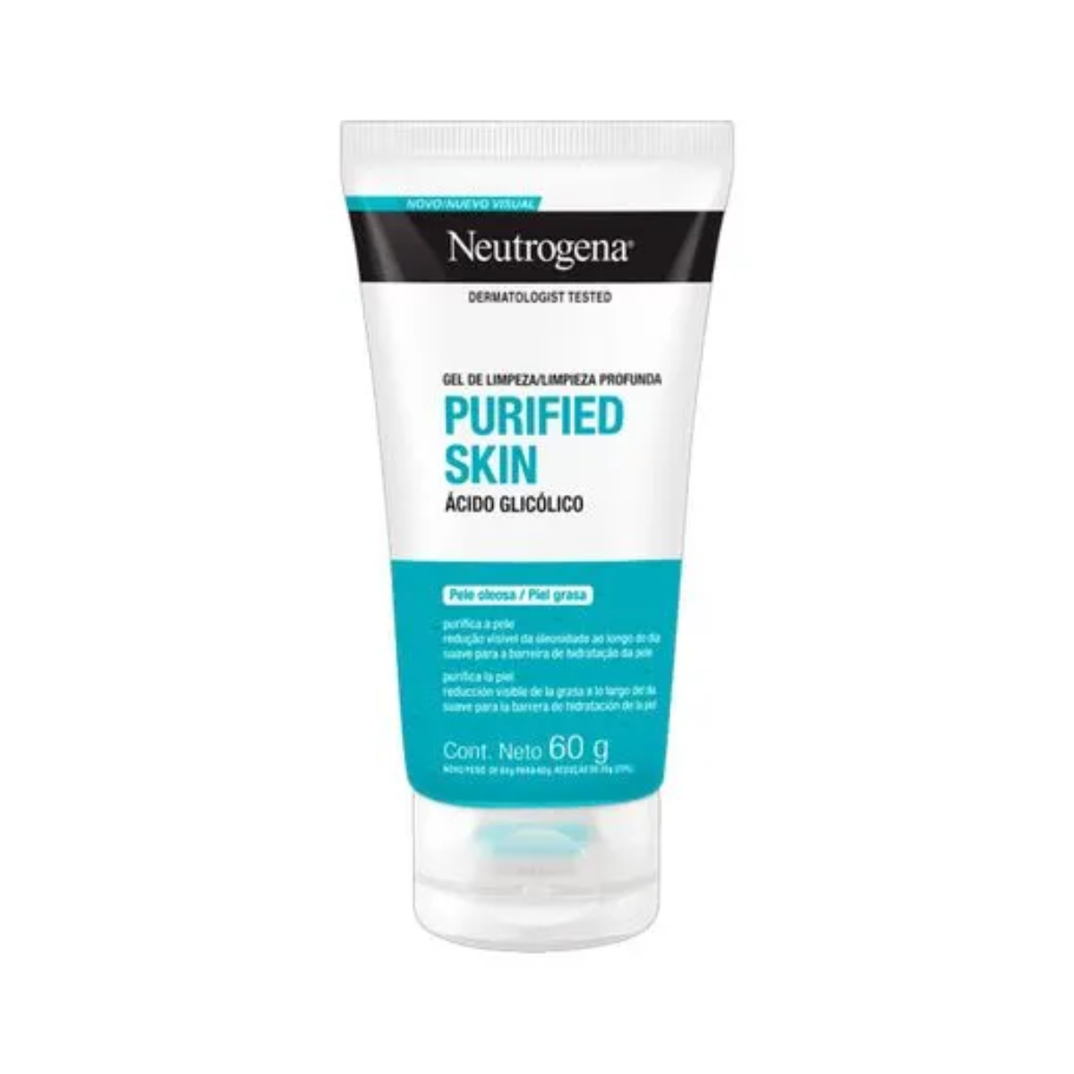 Kit Neutrogena Protetor Solar Sun Fresh FPS 70 Sem Cor 40g + Gel de Limpeza Purified Skin 60g - 3